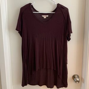 Mossimo Maroon Tee